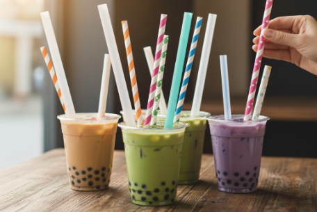 Guida alle dimensioni e ai materiali della cannuccia Boba per i negozi di Bubble Tea