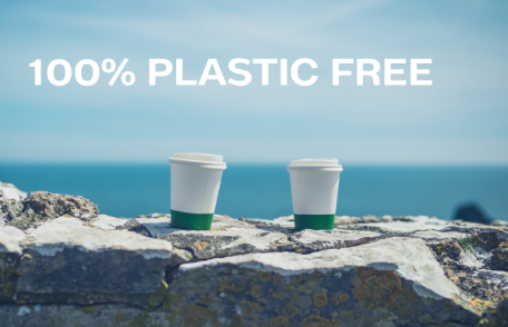 Bicchieri di carta 100% privi di plastica, produciamo noi!