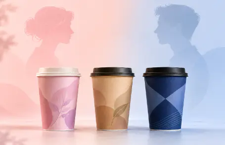 La logica inespressa del marketing di genere dietro la scelta dei colori delle tazze